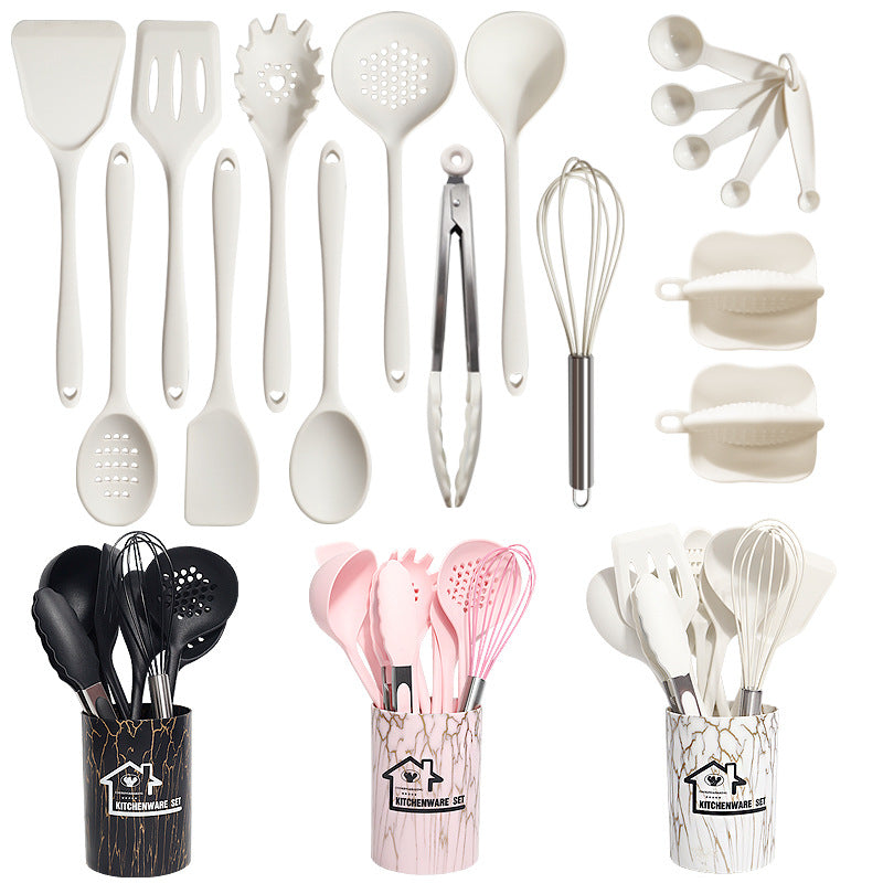 Household Food-Grade Silicone Kitchen Utensil Set