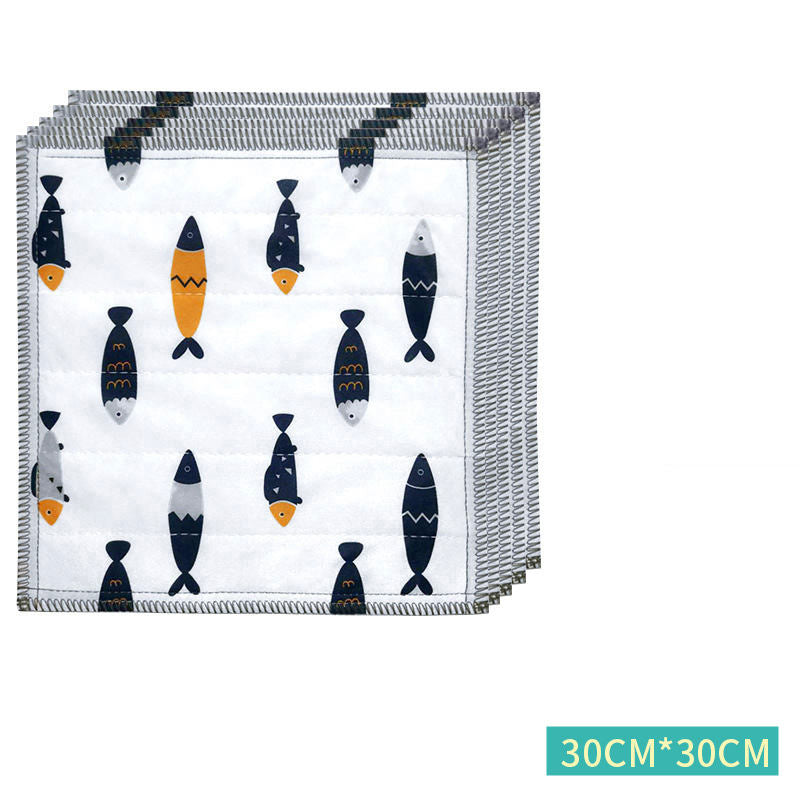 Dish Cloth Kitchen Housework Cleaning Supplies