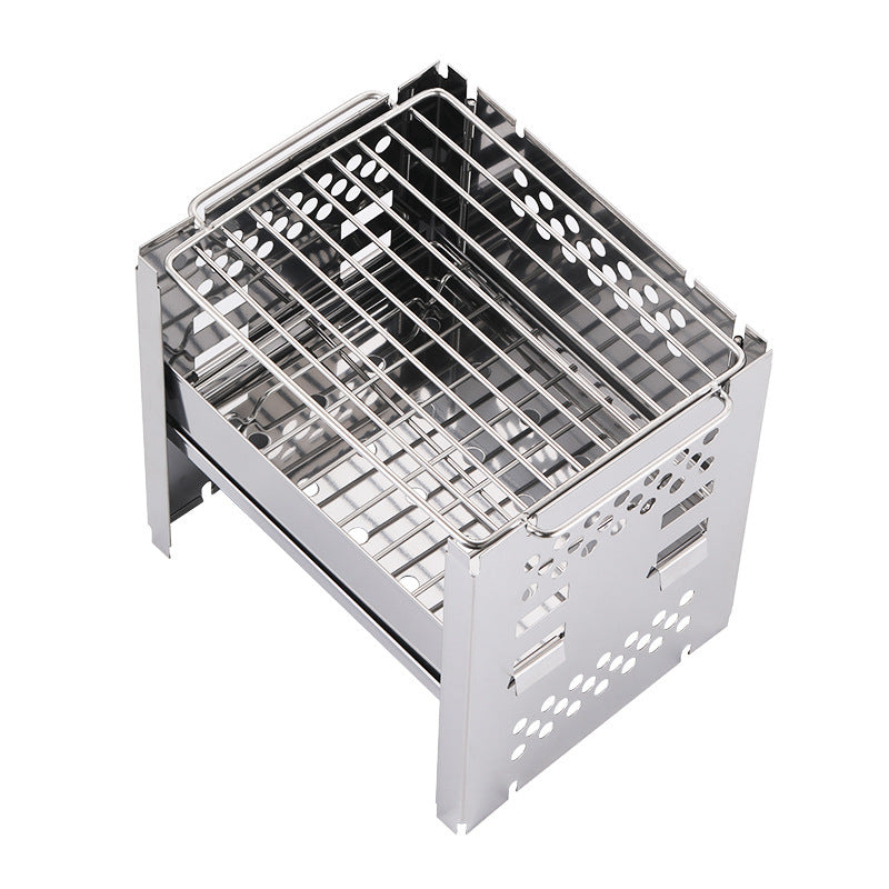 Outdoor Stainless Steel Removable Barbecue Grill