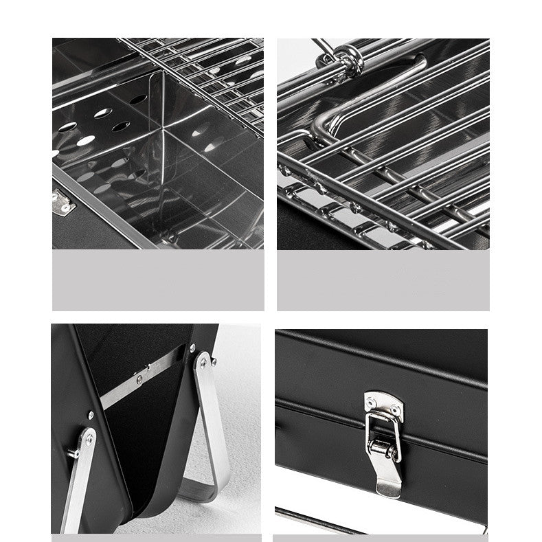 Outdoor Barbecue Grill Household Small Folding