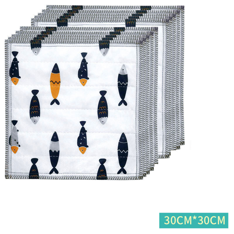 Dish Cloth Kitchen Housework Cleaning Supplies