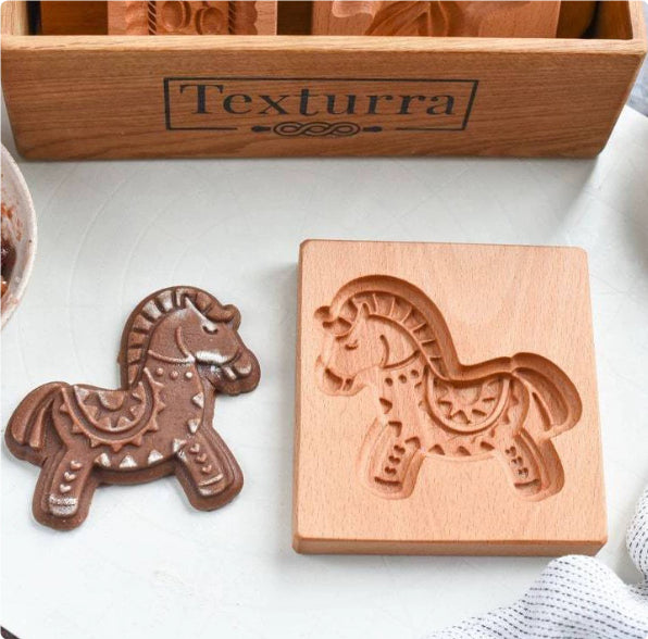 Christmas Cookie Cutter-Provance Rose Cookie Stamp