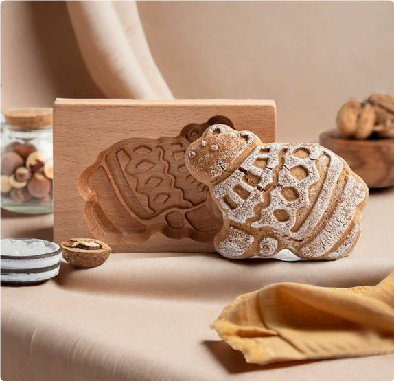 Christmas Cookie Cutter-Provance Rose Cookie Stamp