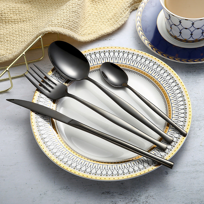 304 stainless steel cutlery western food set