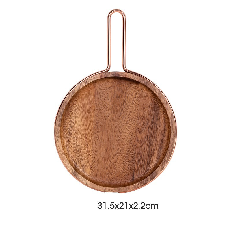 Solid wood steak cutting board