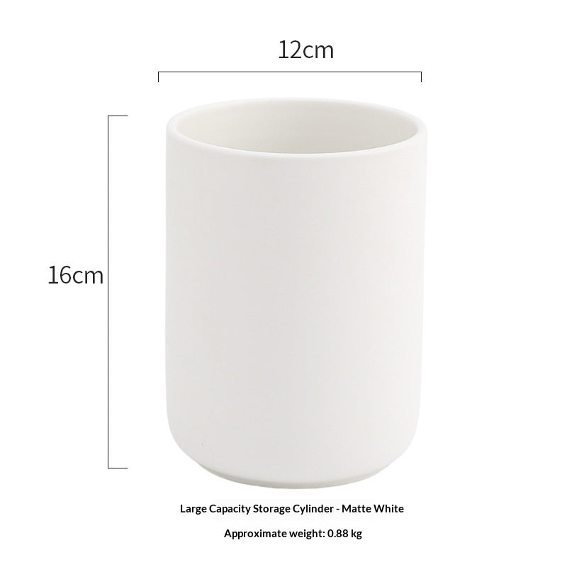 Kitchen Utensil Spatulas And Ladles Ceramic Storage Container