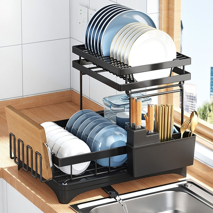 Kitchen Dish Rack Draining Rack