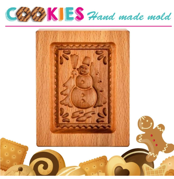 Christmas Cookie Cutter-Provance Rose Cookie Stamp