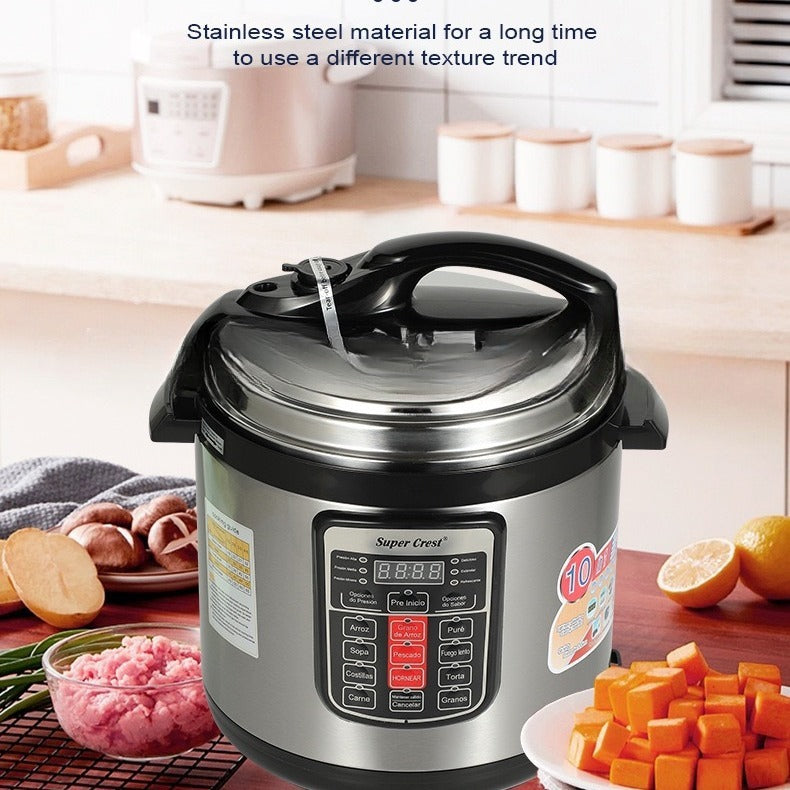 6L Large-Capacity Multifunctional Electric Pressure Cooker For Foreign Trade
