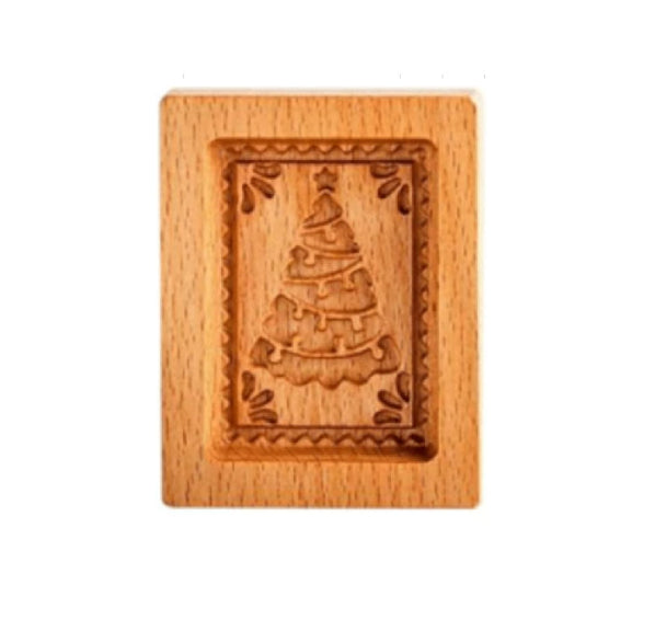 Christmas Cookie Cutter-Provance Rose Cookie Stamp