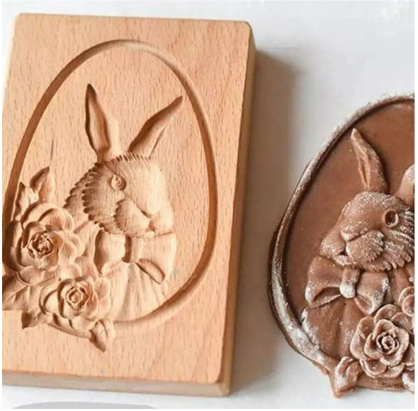 Christmas Cookie Cutter-Provance Rose Cookie Stamp