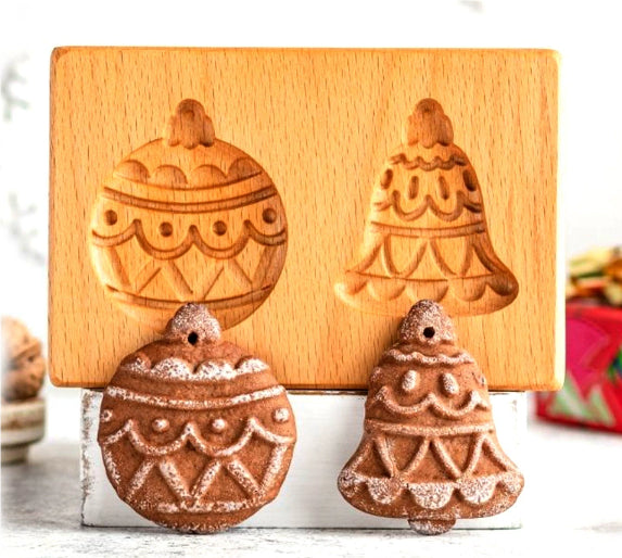 Christmas Cookie Cutter-Provance Rose Cookie Stamp