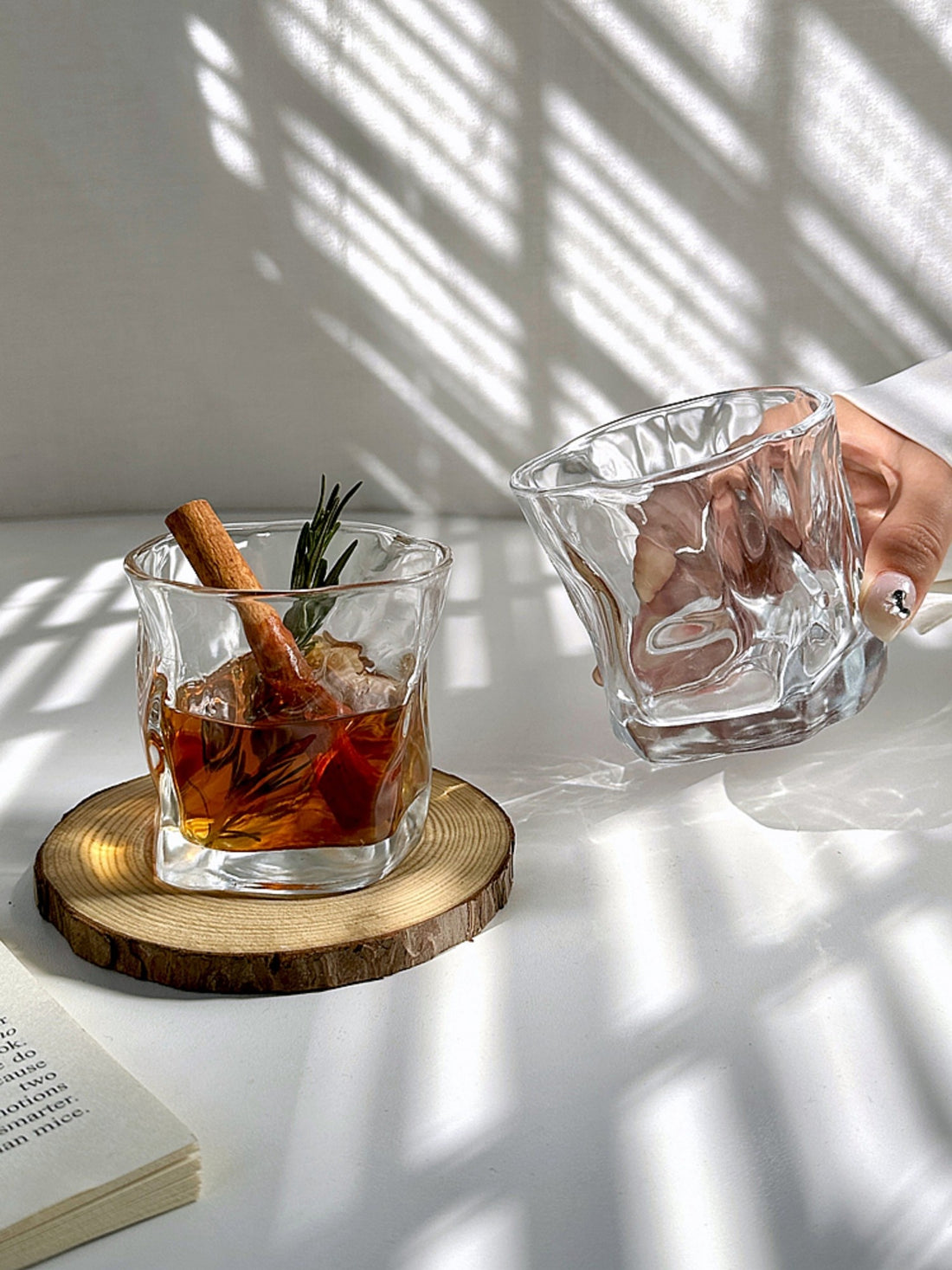Irregular Glass Household Drinking Cup