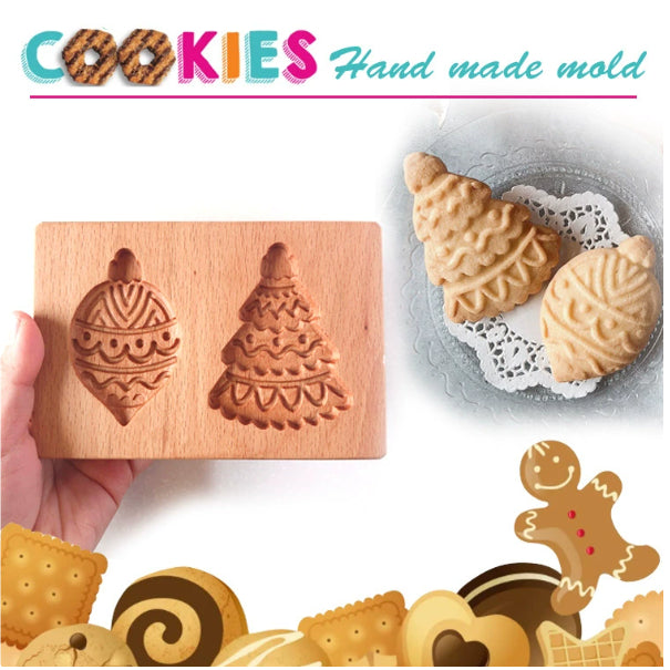 Christmas Cookie Cutter-Provance Rose Cookie Stamp