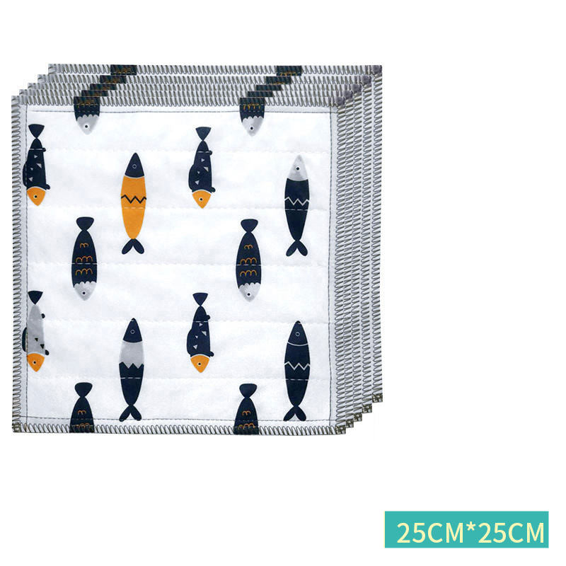 Dish Cloth Kitchen Housework Cleaning Supplies