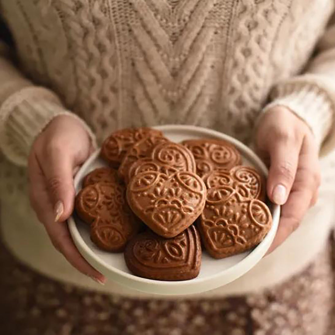 Wooden Cookie Mold Cutter