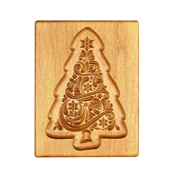 Christmas Cookie Cutter-Provance Rose Cookie Stamp