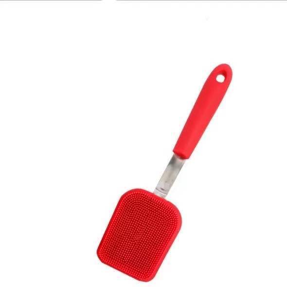 Kitchen Hanging Silicone Cleaning Kitchen Oil Removing Handle Dish Brush