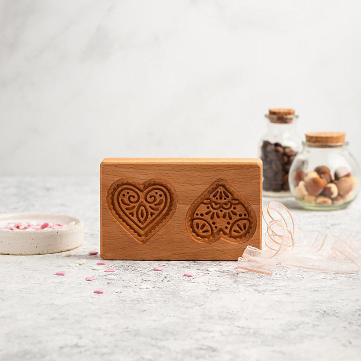 Wooden Cookie Mold Cutter