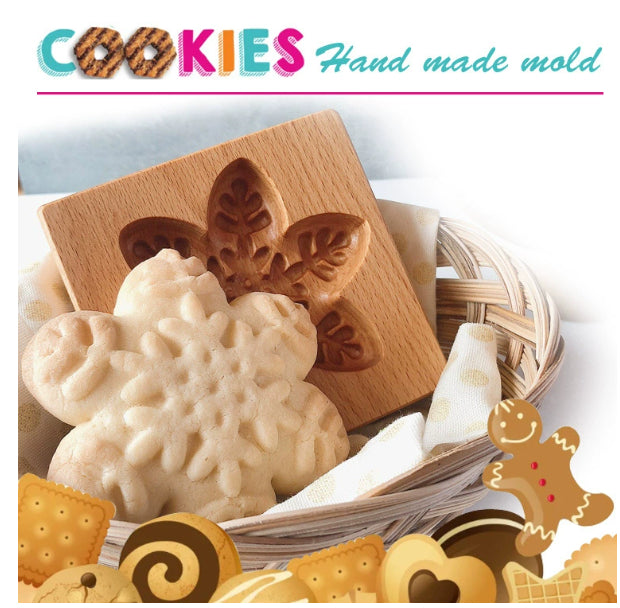 Christmas Cookie Cutter-Provance Rose Cookie Stamp