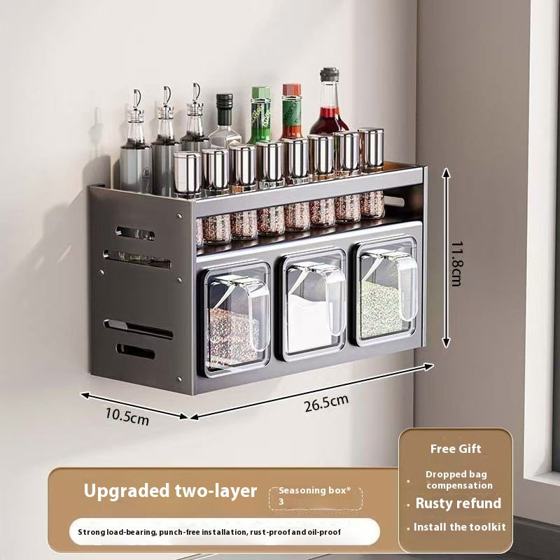 Household Fashion Kitchen Spice Storage Rack