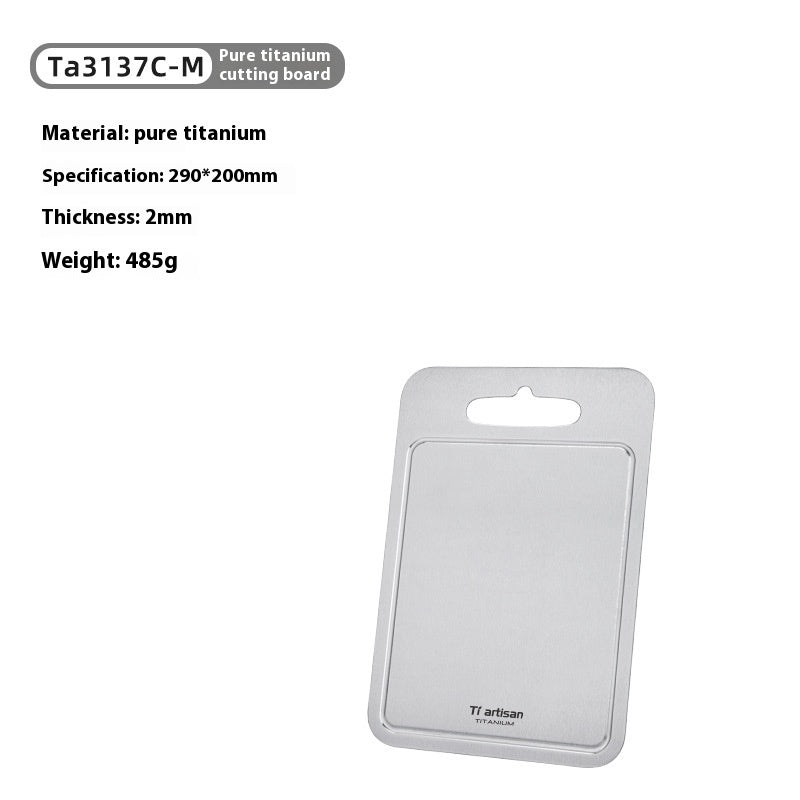 Pure Titanium Cutting Board Household