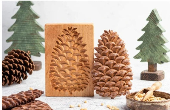 Christmas Cookie Cutter-Provance Rose Cookie Stamp