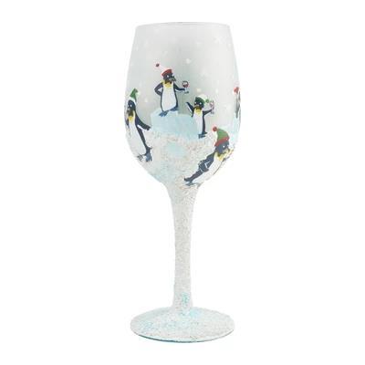 Hand-painted Crystal Wine Glasses