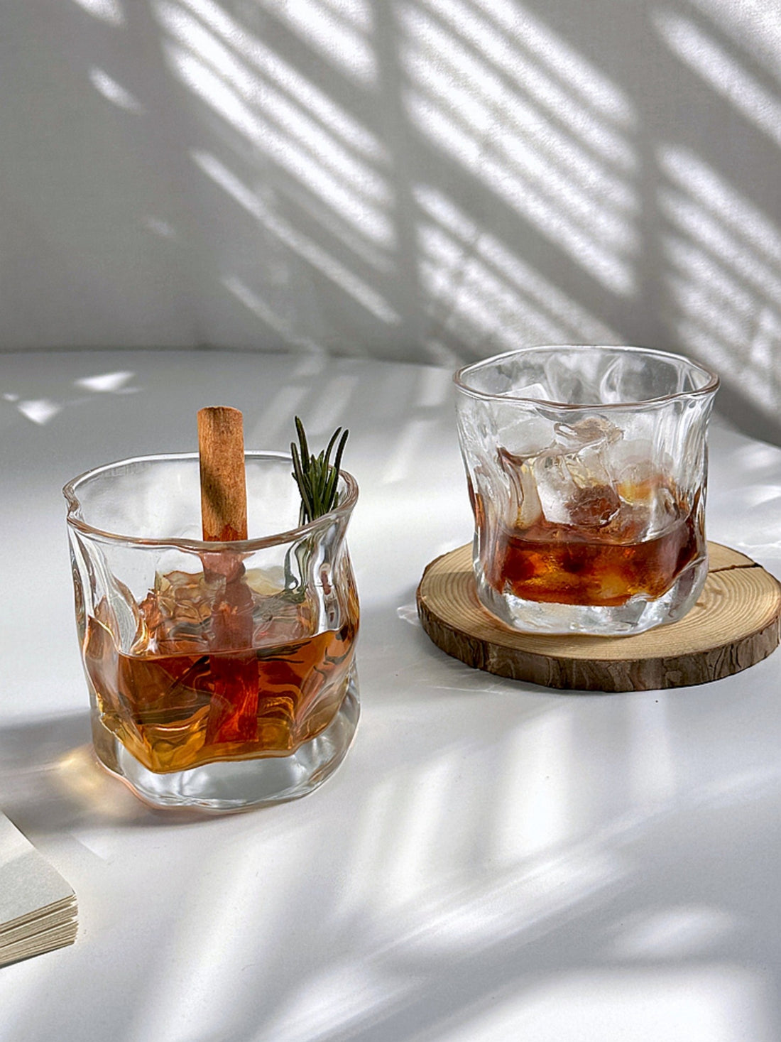 Irregular Glass Household Drinking Cup