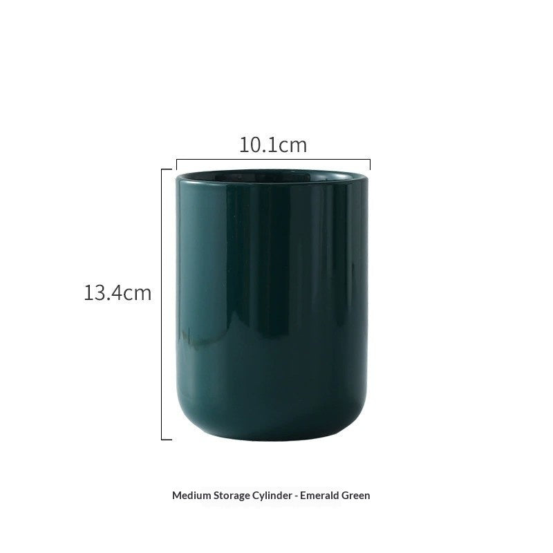 Kitchen Utensil Spatulas And Ladles Ceramic Storage Container