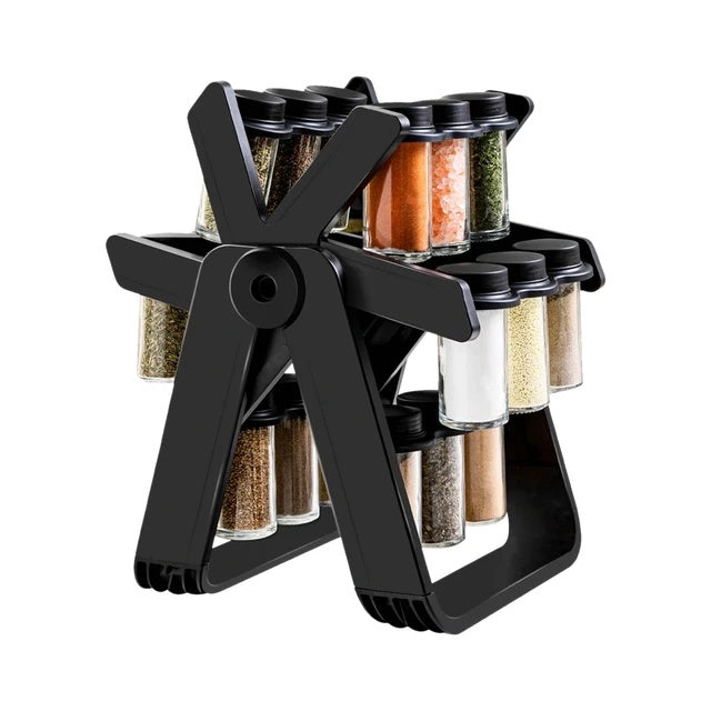 Rotating Ferris Wheel Seasoning Rack