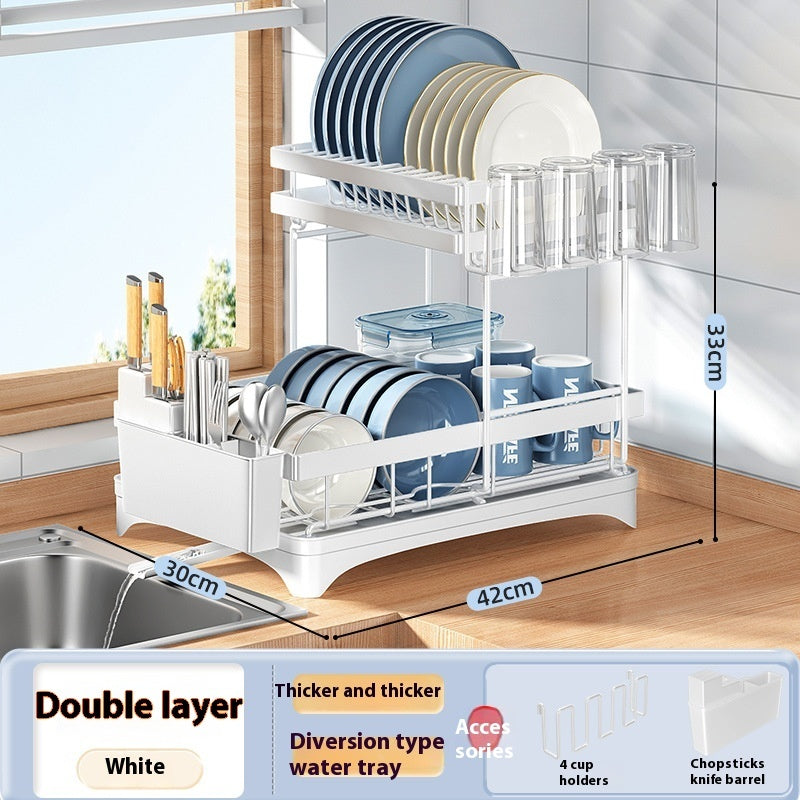 Kitchen Dish Rack Draining Rack
