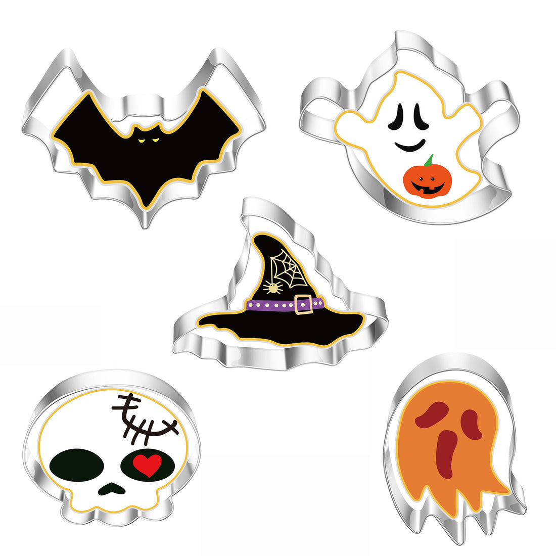 Stainless Steel Cookie Cutter Halloween Wizard Suit